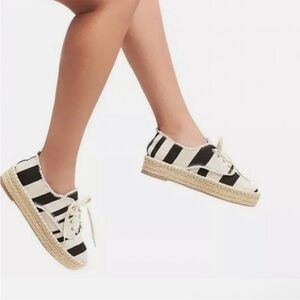 Striped espadrilles